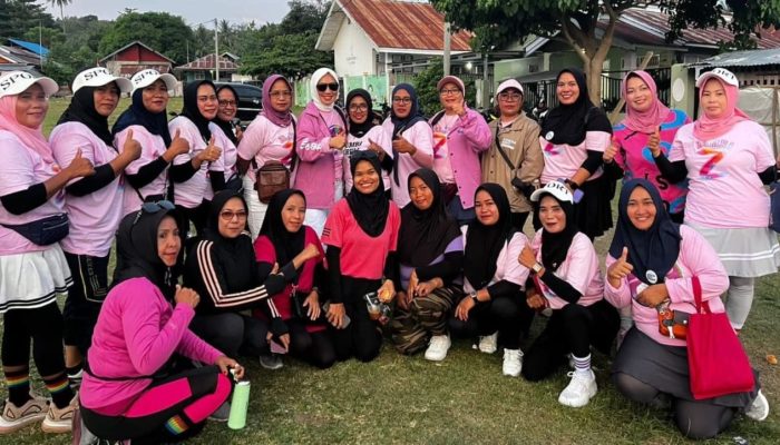 Perempuan BERANI Sulteng Gelar Zumba, Dorong Pola Hidup Sehat
