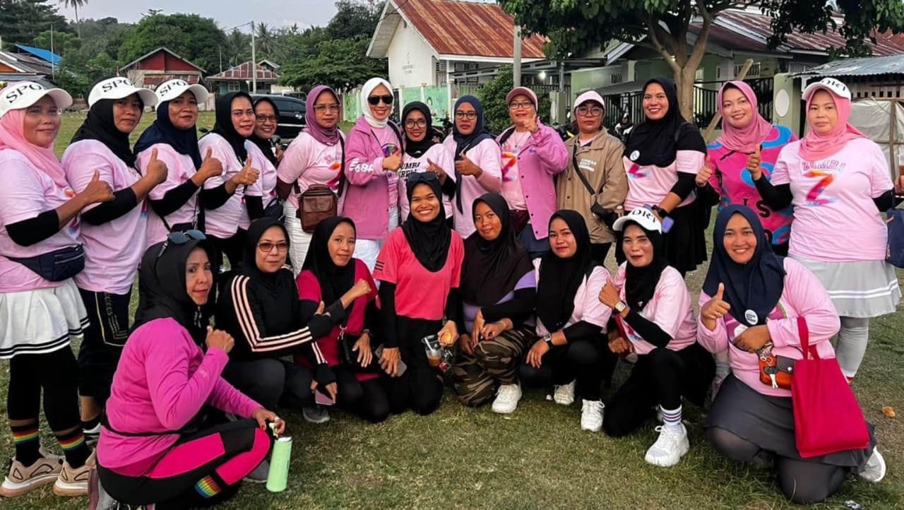 Perempuan BERANI Sulteng Gelar Zumba, Dorong Pola Hidup Sehat