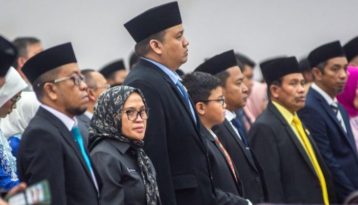Plh Wali Kota Palu Hadiri Pelantikan 55 Anggota DPRD Sulteng Terpilih Periode 2024-2029
