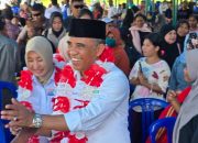 Kampanye di Desa Karunia Sigi, Anwar Hafid-Reny Lamadjido Tawarkan Program Unggulan