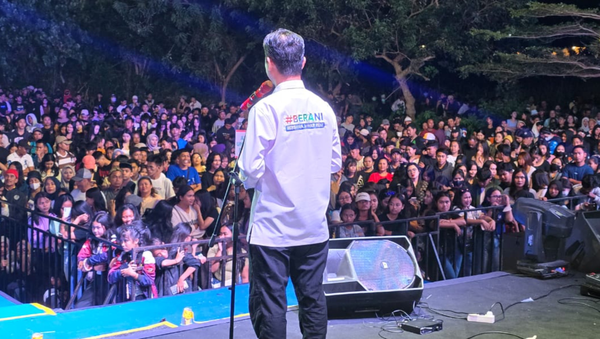 Ribuan Gen Z Hadiri Deklarasi Anwar Hafid dan Reny Lamadjido di Kabupaten Poso, Ketua PKS Sulteng Bilang Begini