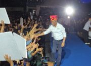 Ribuan Warga Padati Lapangan Wita Mori, Ikut Deklarasi Anwar Hafid dan Reny Lamadjido