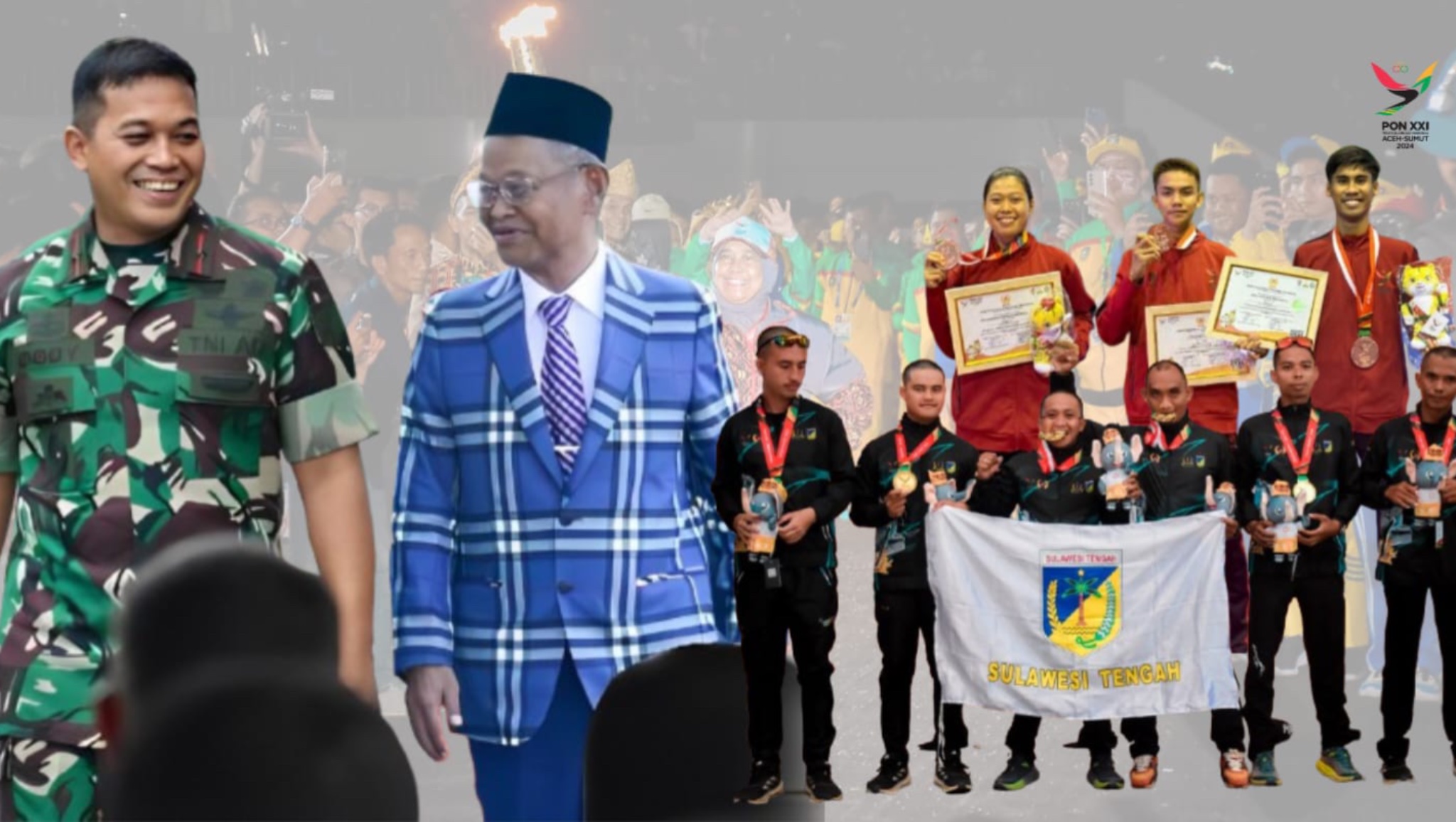 Sabet 27 Medali, Sulteng Masuk Deretan 20 Besar PON Aceh-Sumut 2024