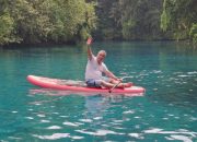Potret Ahmad Ali di Danau Paisu Pok, Sebut ‘Surga Tersembunyi’ di Sulawesi Tengah