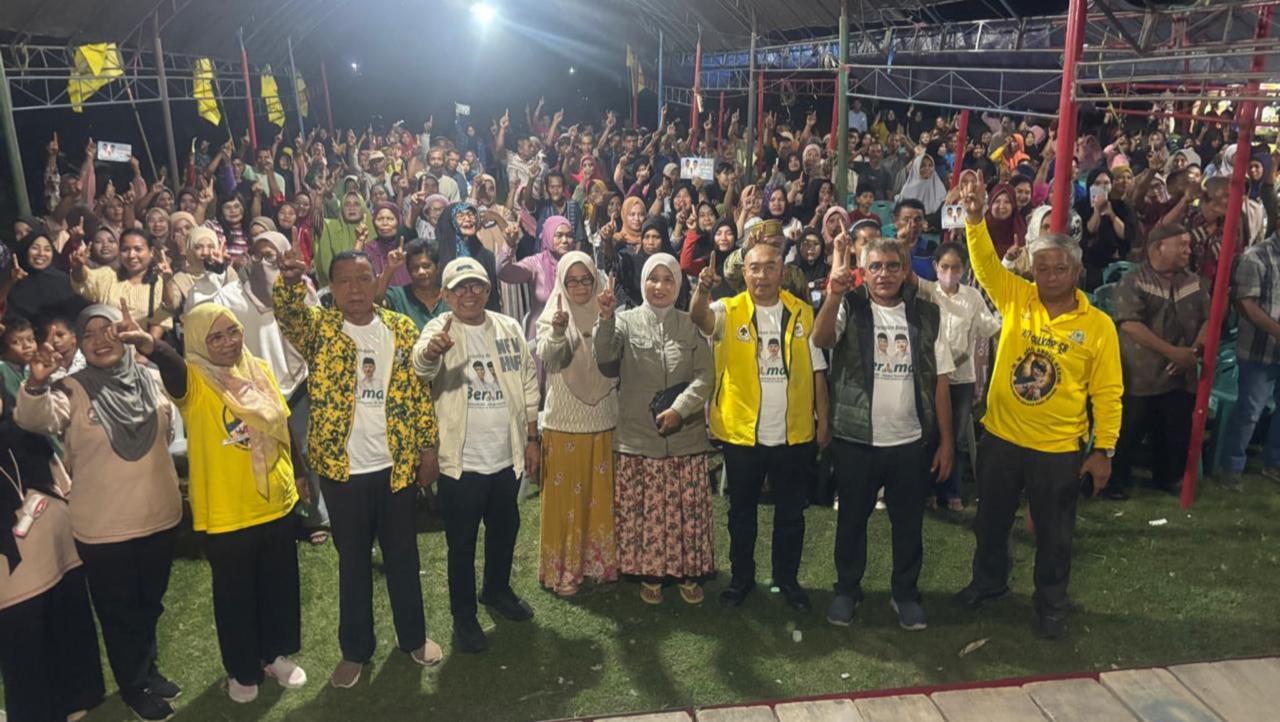 Koalisi BERAMAL Kampanye di Desa Tondo-Alindau Donggala, Yakin Menang di Pilkada 2024