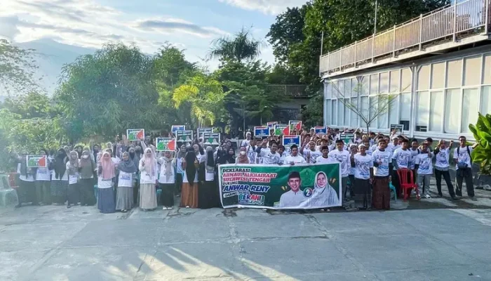 Ratusan Kader Alkhairaat Deklarasi Dukung Anwar Hafid dan Reny Lamadjido di Pilkada 2024