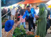 Anwar Hafid Blusukan di Pasar Sentral Parigi, Program Berani Murah Jadi Solusi