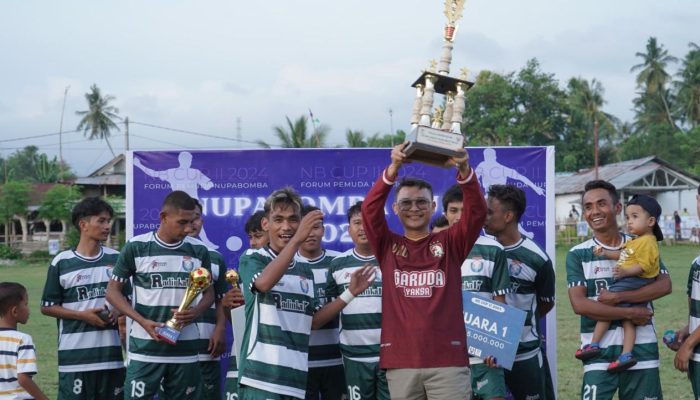 Abdul Karim Aljufri Hadiri Turnamen Sahabat Desa Nupa Bomba Cup 2024