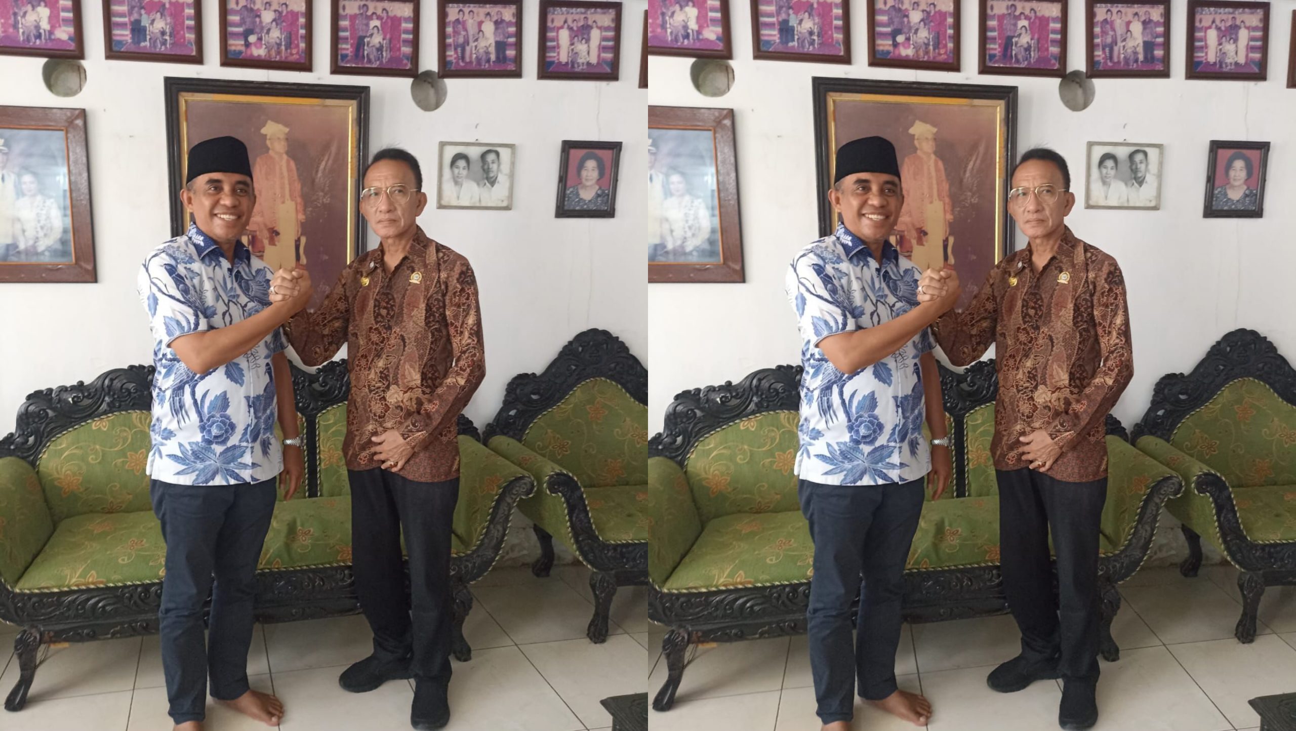 Anwar Hafid Silaturahmi ke Keluarga Kerajaan Banggai, Bantu Operasional untuk Rumah Adat