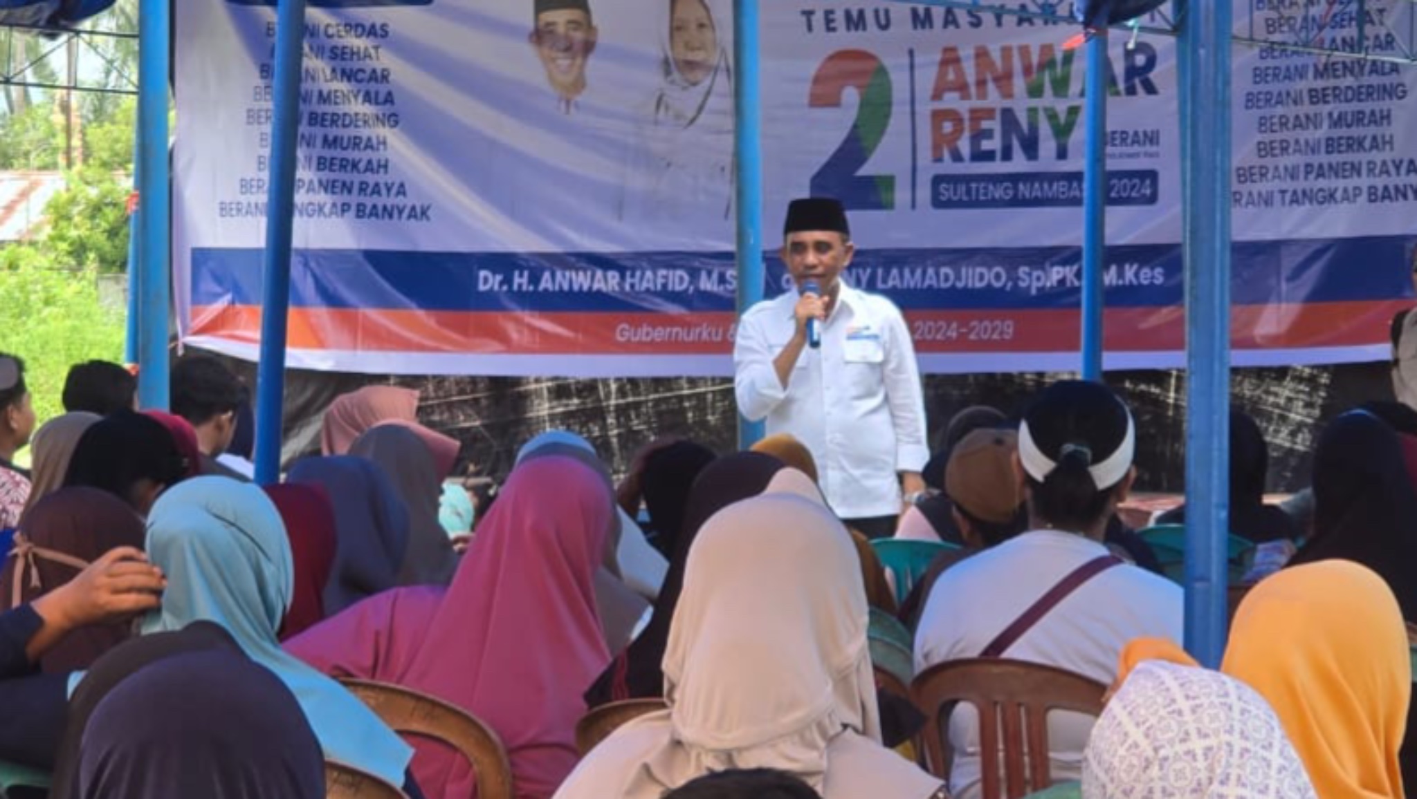 Anwar Hafid Pastikan Program BERANI Cerdas Bisa Tuntaskan Masalah Pendidikan-Lapangan Kerja di Sulteng