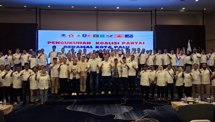 Koalisi Partai BERAMAL Kota Palu Dikukuhkan, Targetkan Kemenangan Mutlak  di Pilkada Sulteng 2024