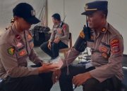 Satgas Banops Polresta Palu Cek Kesehatan Personel OMP Pilkada 2024