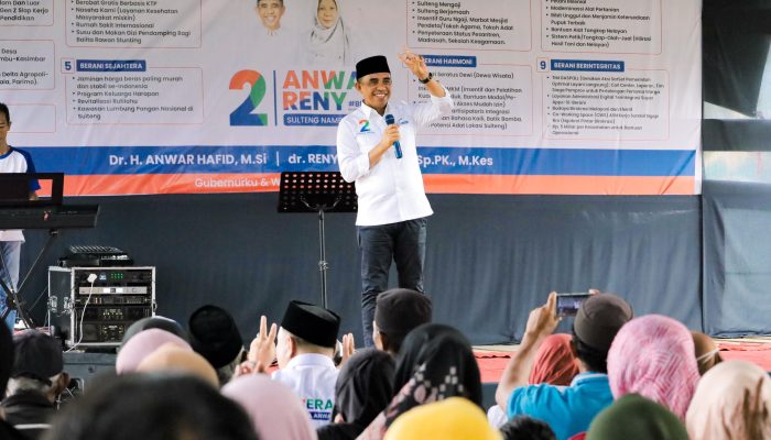 Calon Gubernur Anwar Hafid Janji Pengusaha Lokal Sulteng Tak Akan Jadi Subkontraktor di Proyek Strategis Nasional