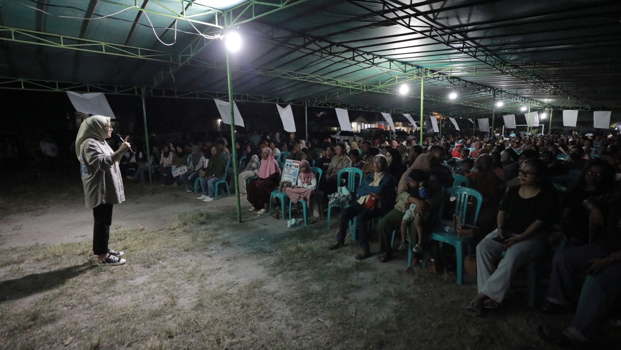 Tim Koalisi BERAMAL Kampanye di Kilongan Banggai, Batia Sebut Ahmad Ali Tepat Memimpin Sulteng