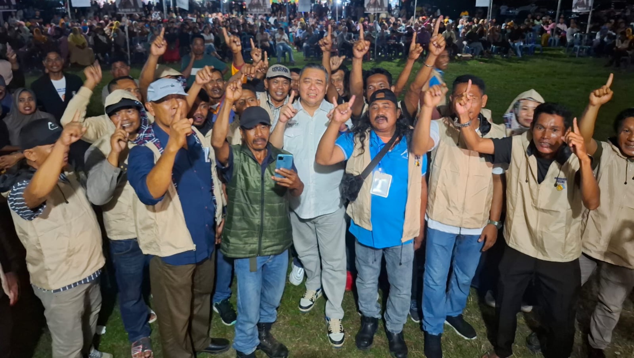 Relawan BERANI Batui Banggai Pindah Dukungan ke Ahmad Ali-Abdul Karim Aljufri di Pilkada Sulteng 2024