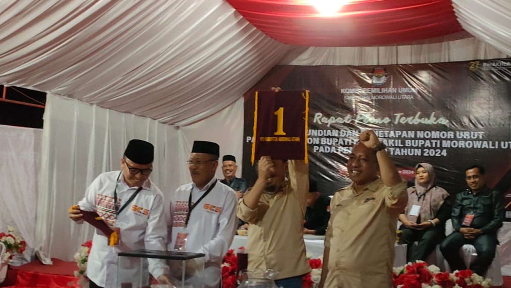 Bawaslu Morut Mulai Kaji Laporan Dugaan Pelanggaran Administrasi Penetapan Paslon Pilkada 2024, Petahana Jadi Sorotan