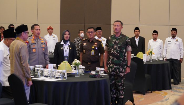 Kaban Kesbangpol Palu Hadiri Silaturahmi Pilkada Rukun 2024