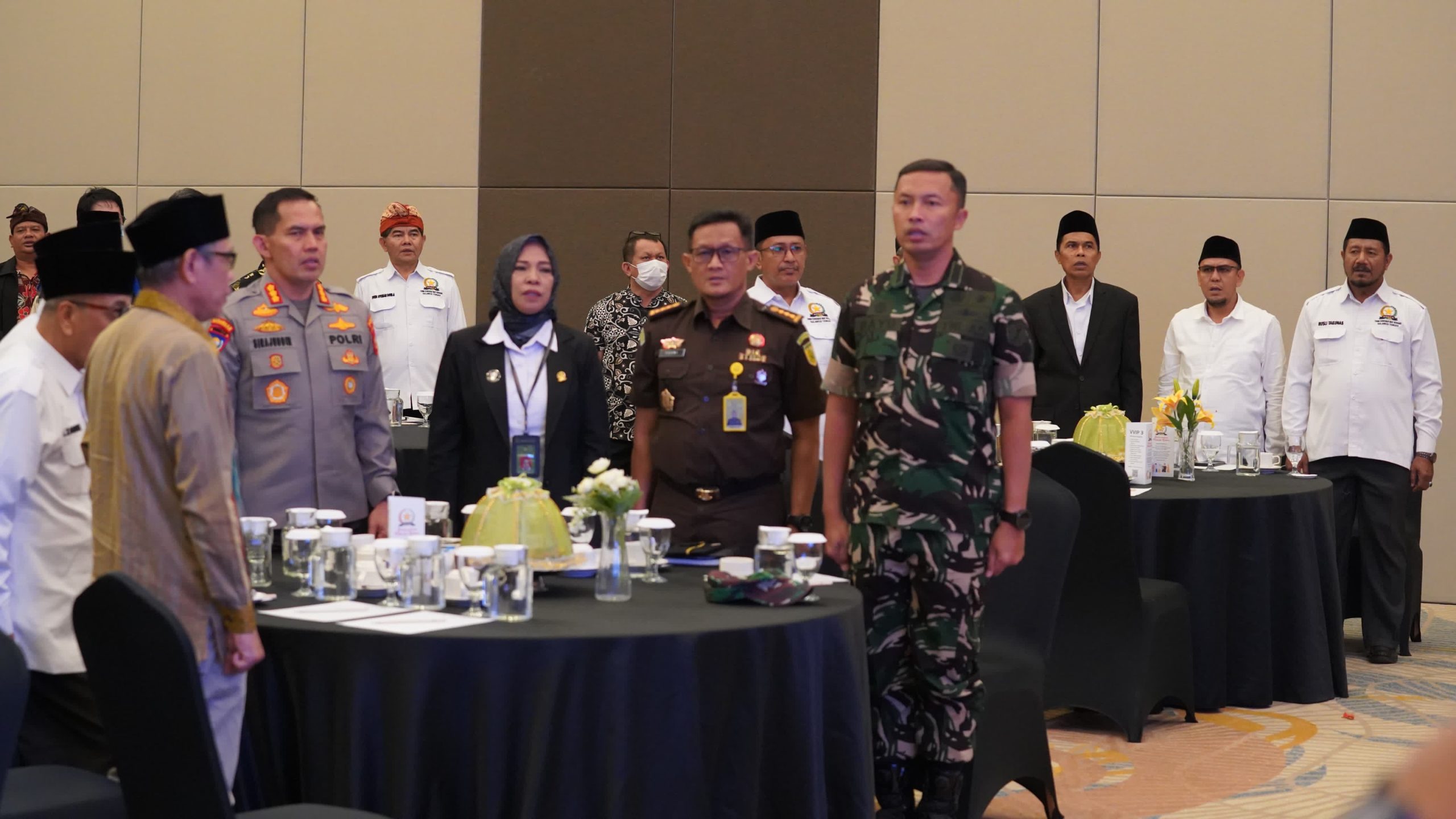 Kaban Kesbangpol Palu Hadiri Silaturahmi Pilkada Rukun 2024