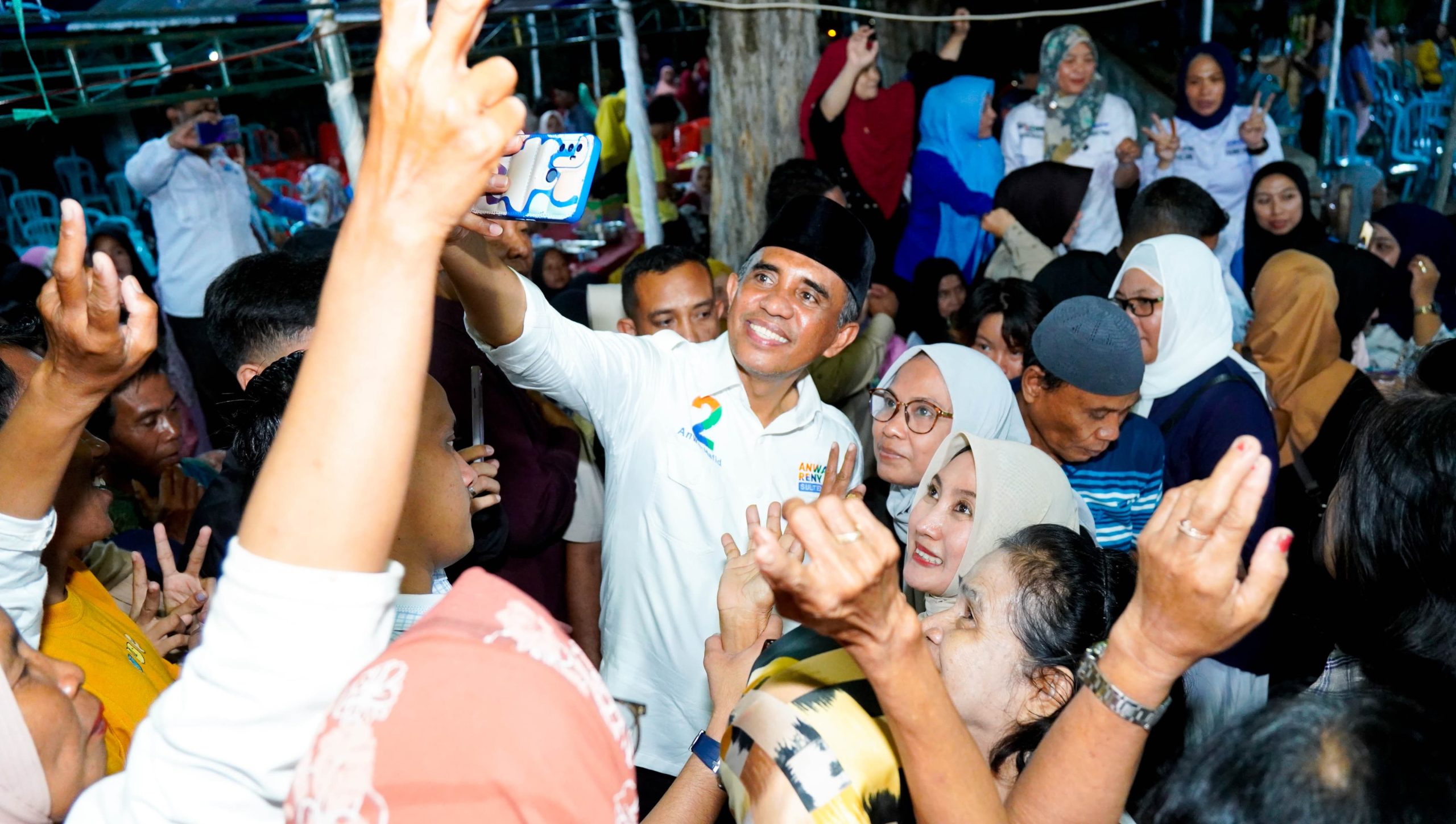 Anwar Hafid dan Reny Lamadjido Kampanye di Kota Palu, Siap Bawa Perubahan Besar di Sulteng