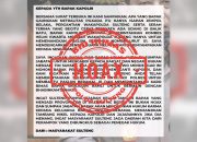 Polda Sulteng Komitmen Jaga Netralitas di Pilkada 2024, Tudingan Pergantian Wakapolda untuk Paslon BERAMAL Hoaks