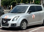 Masa Tenang Pilkada 2024, Mobil Berstiker Rusdy Mastura-Sulaiman Agusto Hambuako Parkir di Halaman Kantor Gubernur Sulteng