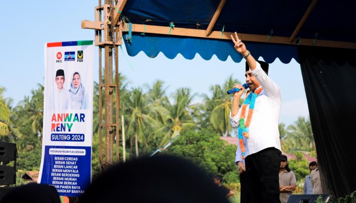 Anwar Hafid Imbau Masyarakat Tak Jelek-jelekan Paslon Lain di Pilkada Sulteng 2024