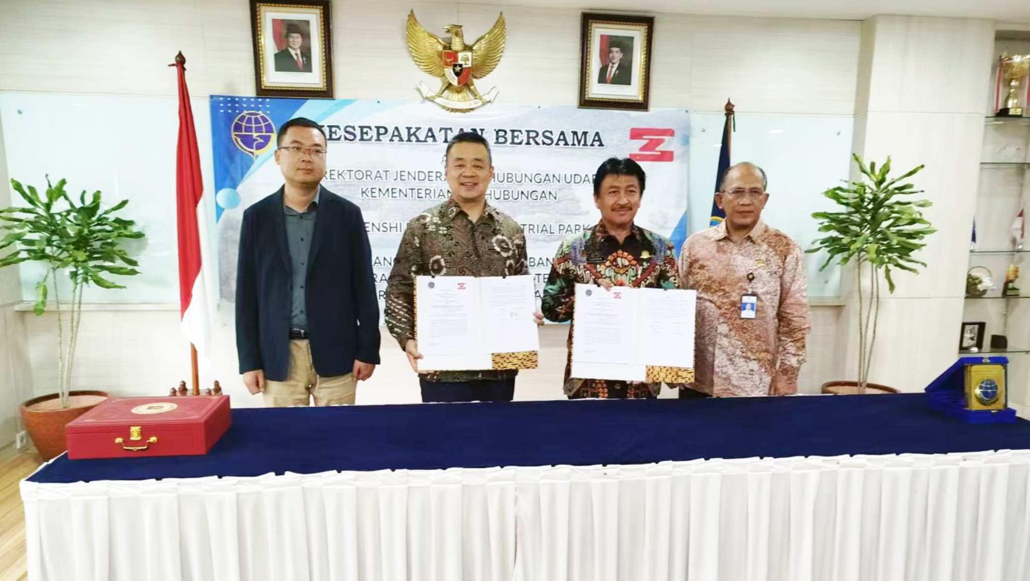 Zhenshi Holding Group dan Kementerian Perhubungan Sepakati Perpanjangan Landasan Pacu Bandara Morowali melalui Skema CSR