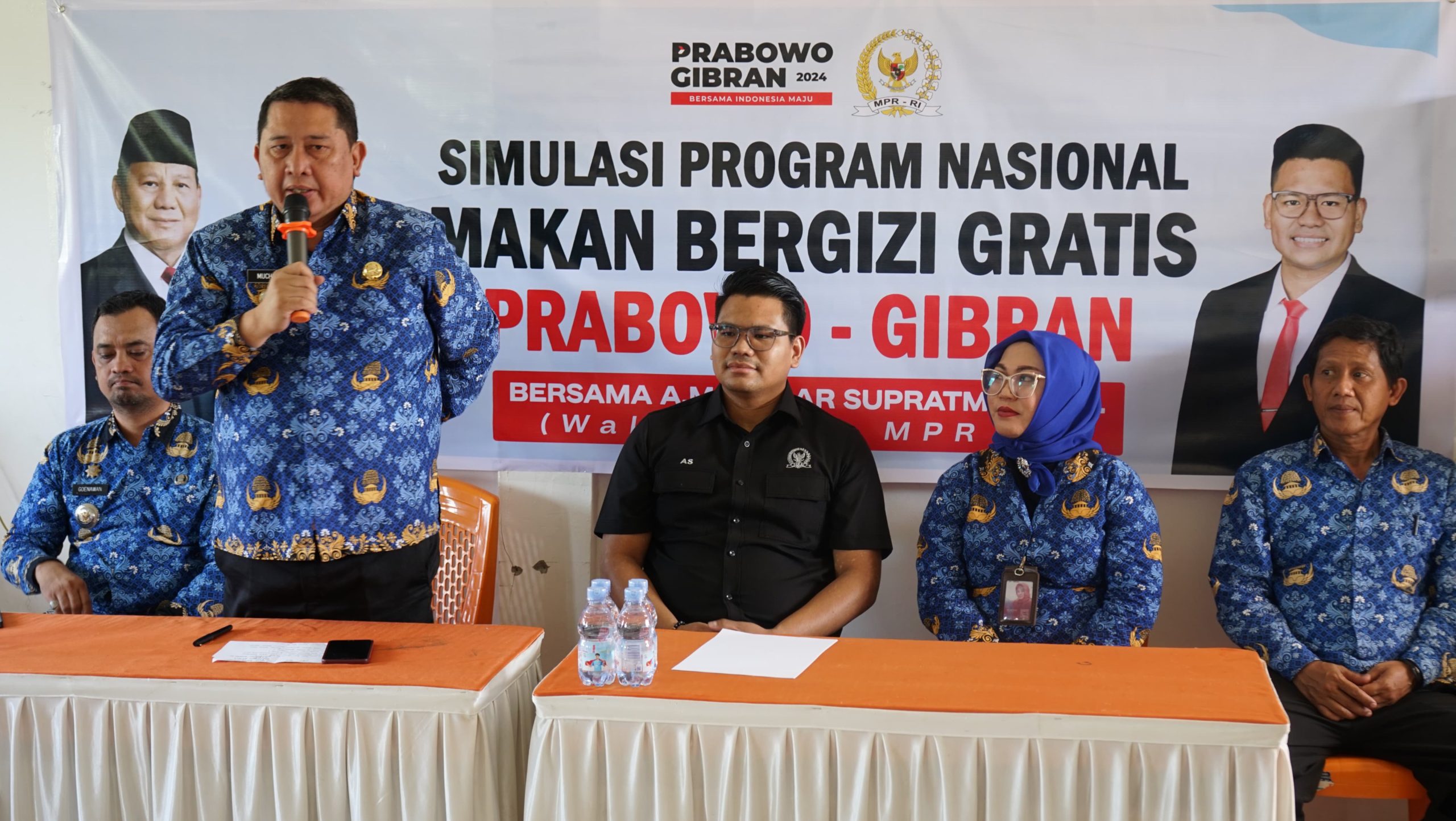 Pjs Wali Kota Palu Hadiri Simulasi Program Makan Bergizi Gratis di SD Inpres Petobo