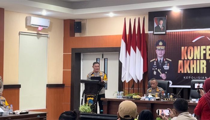 Capaian Kinerja Polda Sulteng Tahun 2024, Pemberantasan Narkoba hingga Selamatkan Miliaran Uang Negara