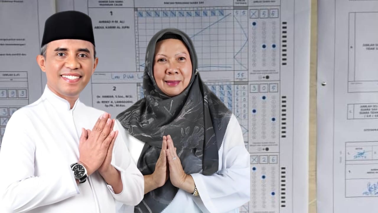 PSU Pilkada 2024, Anwar Hafid-Reny Lamadjido Dapatkan 305 Suara di TPS 04 Kelurahan Tipo Palu