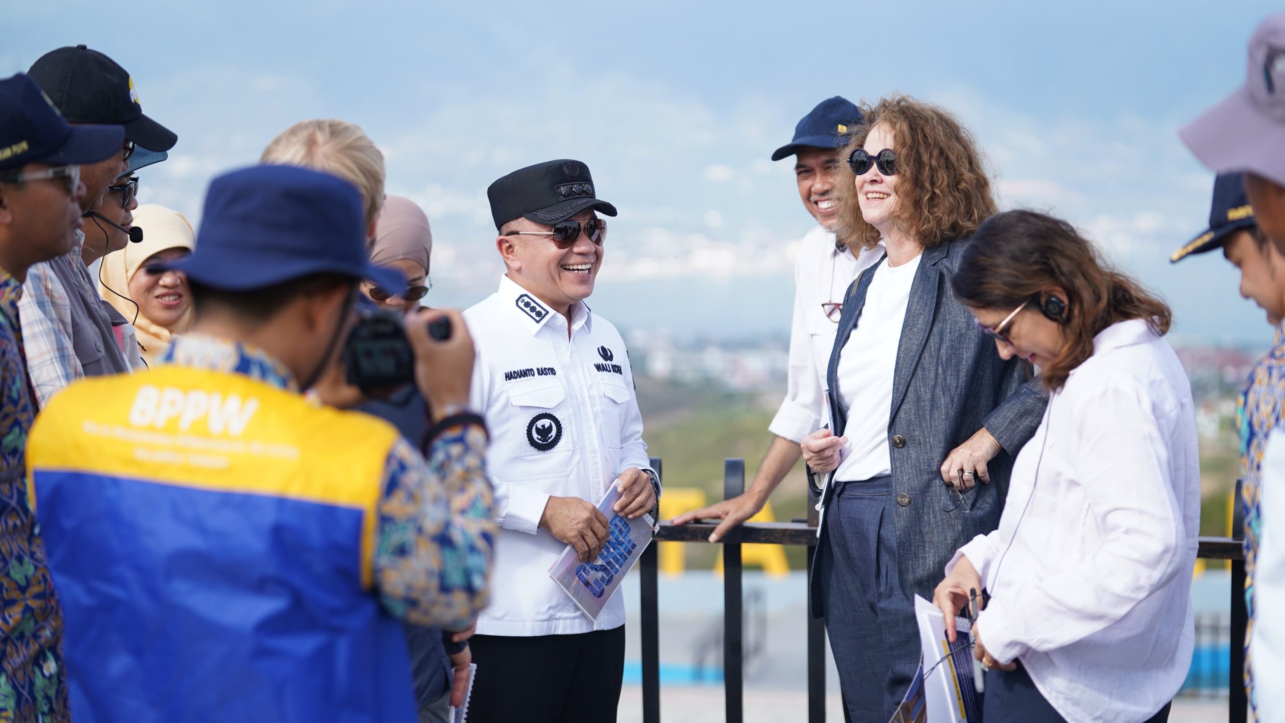 Wali Kota Palu Dampingi Country Director Bank Dunia Kunjungi Lokasi Rehab Rekon Pascabencana