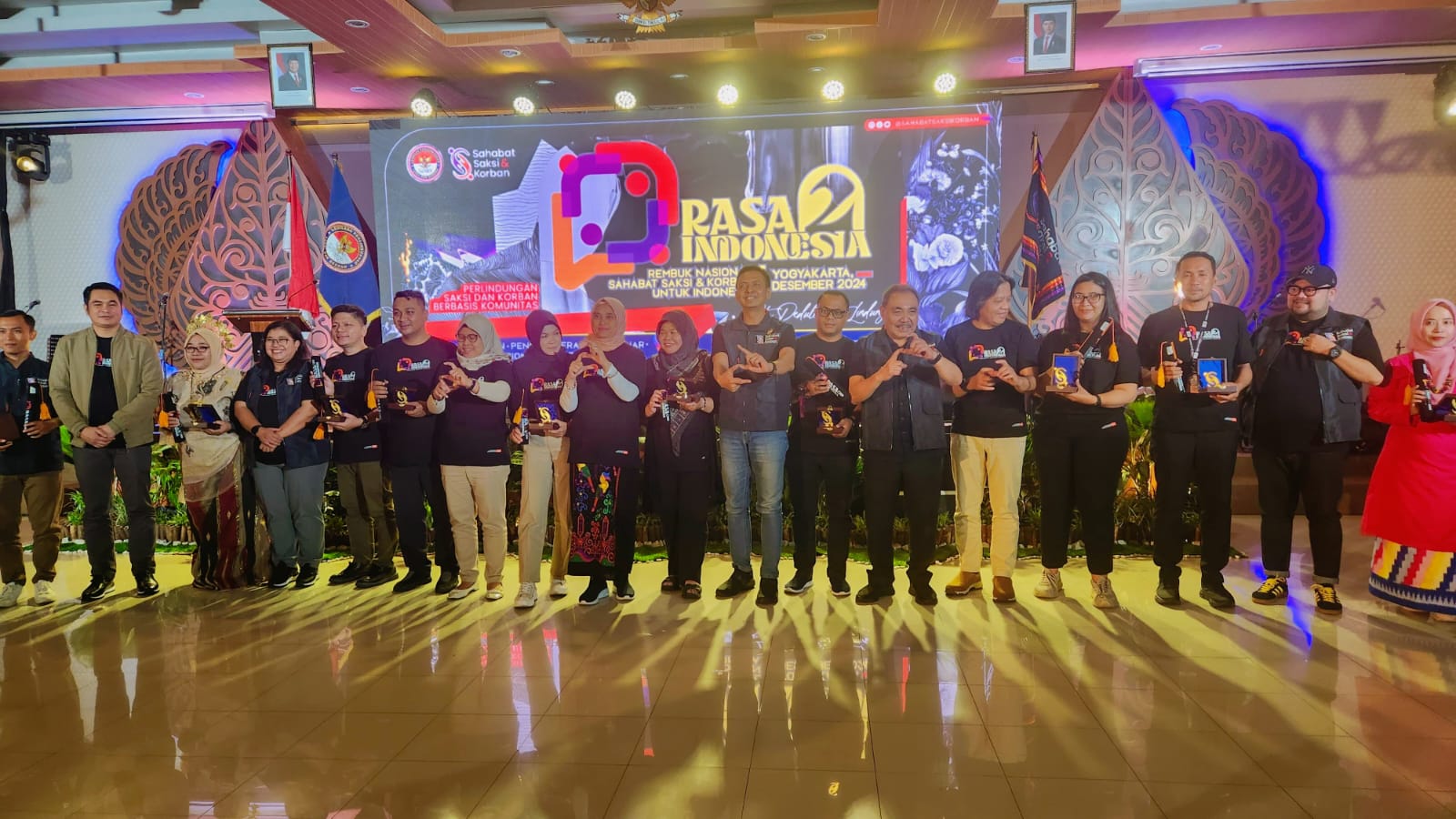 Advokat asal Palu Rukly Chahyadi Terima Penghargaan dari LPSK