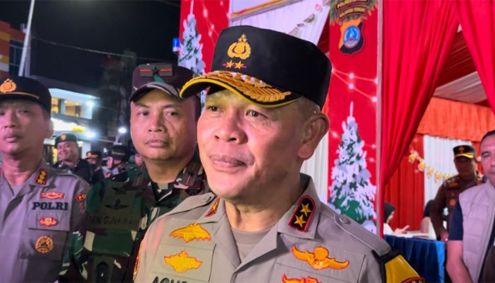Kapolda Irjen Agus Nugroho Kunjungi Pospam di Kota Palu, Sebut Sulteng Aman Jelang Nataru