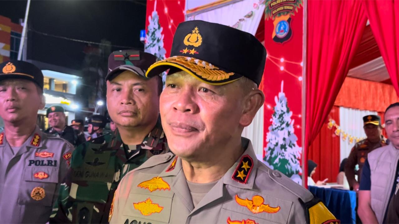 Kapolda Irjen Agus Nugroho Kunjungi Pospam di Kota Palu, Sebut Sulteng Aman Jelang Nataru