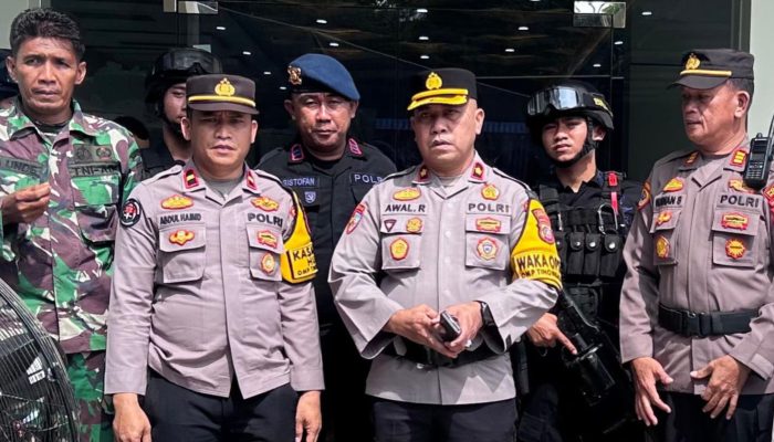 Polres Morowali Libatkan Tim Labfor Makassar Selidiki Penyebab Kebakaran di Kantor KPU