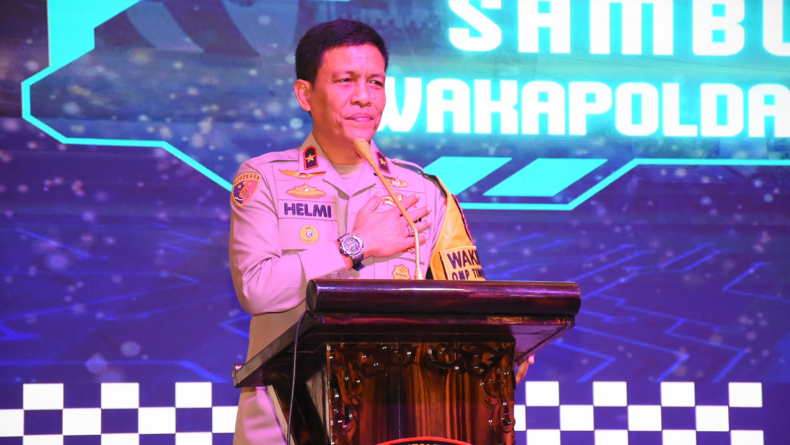 Wakapolda Helmi Kwarta Minta Polantas di Sulteng Tingkatkan Pelayanan Publik