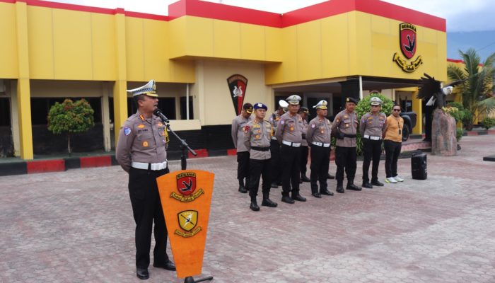 Operasi Lilin Tinombala 2024 Dimulai, Dirlantas Polda Sulteng Minta Personel Profesional Jalankan Tugas