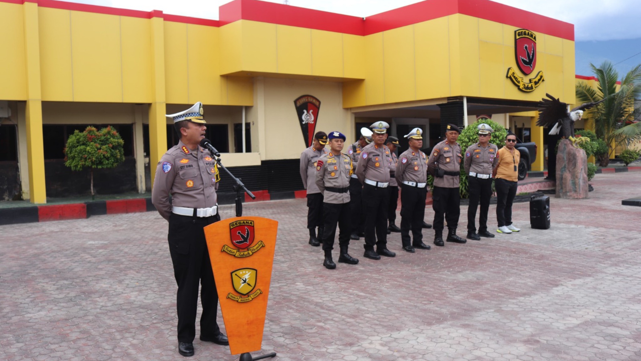 Operasi Lilin Tinombala 2024 Dimulai, Dirlantas Polda Sulteng Minta Personel Profesional Jalankan Tugas