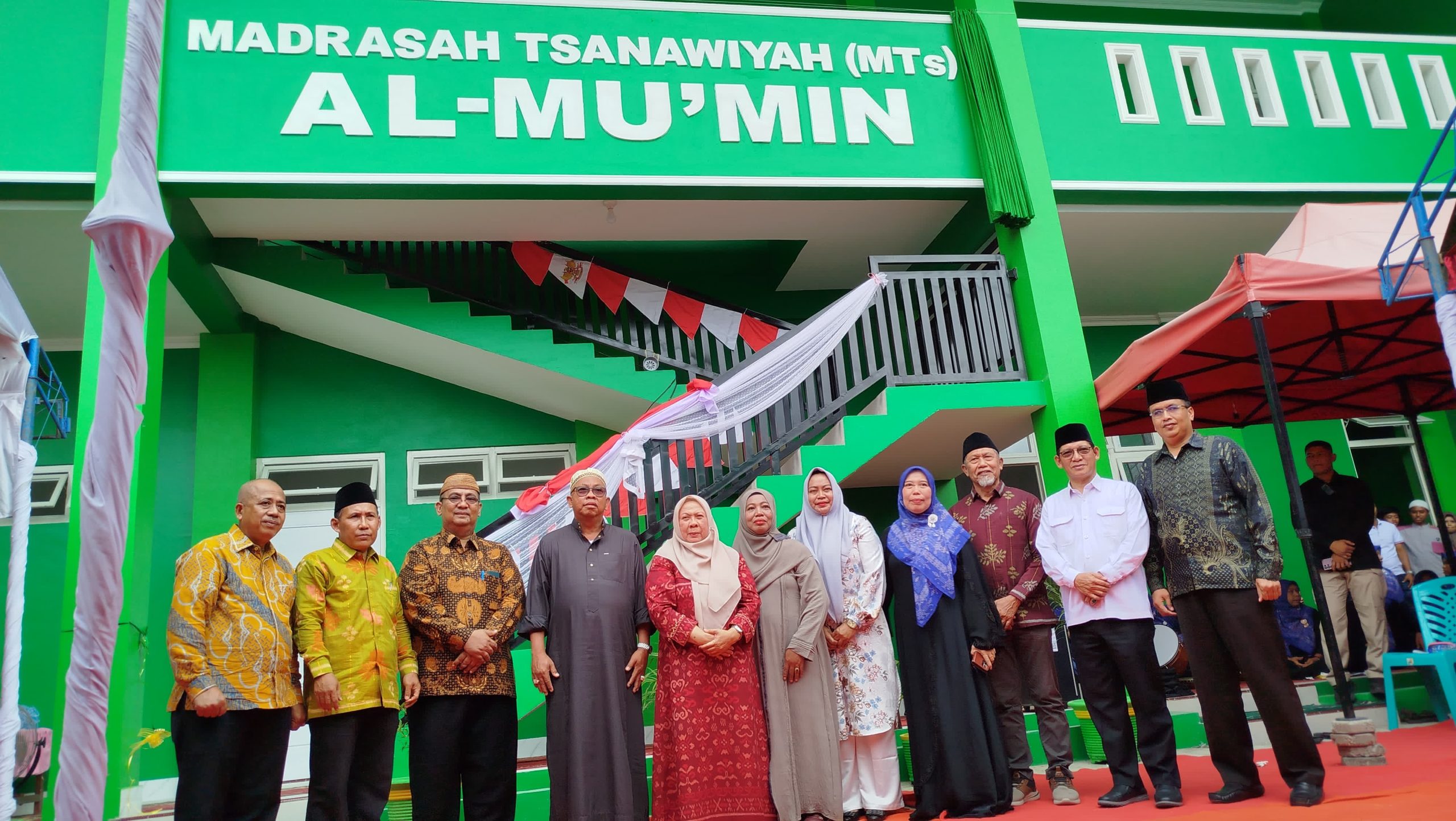 Wakil Wali Kota Palu Resmikan MTs dan TPA Al-Mu’min Palupi, Ingatkan soal Dampak Negatif Teknologi