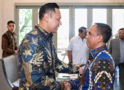 Bahas Pembangunan Infrastruktur, Calon Gubernur Sulteng Anwar Hafid Temui Ketum Demokrat