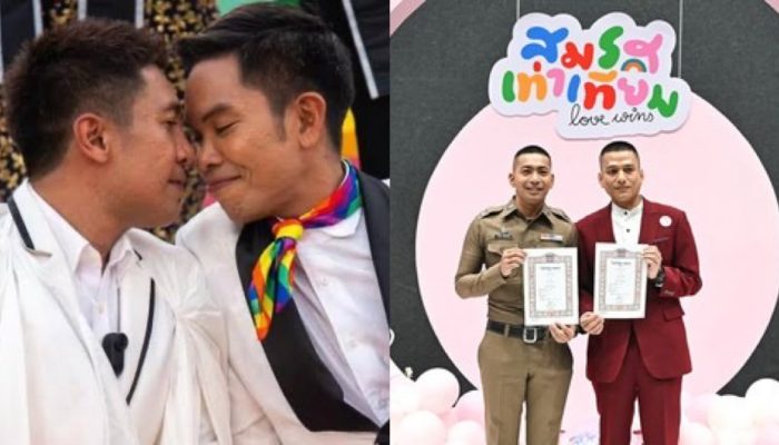 Thailand Resmi Legalkan Pernikahan Sesama Jenis, Ratusan Pasangan Langsung Menikah