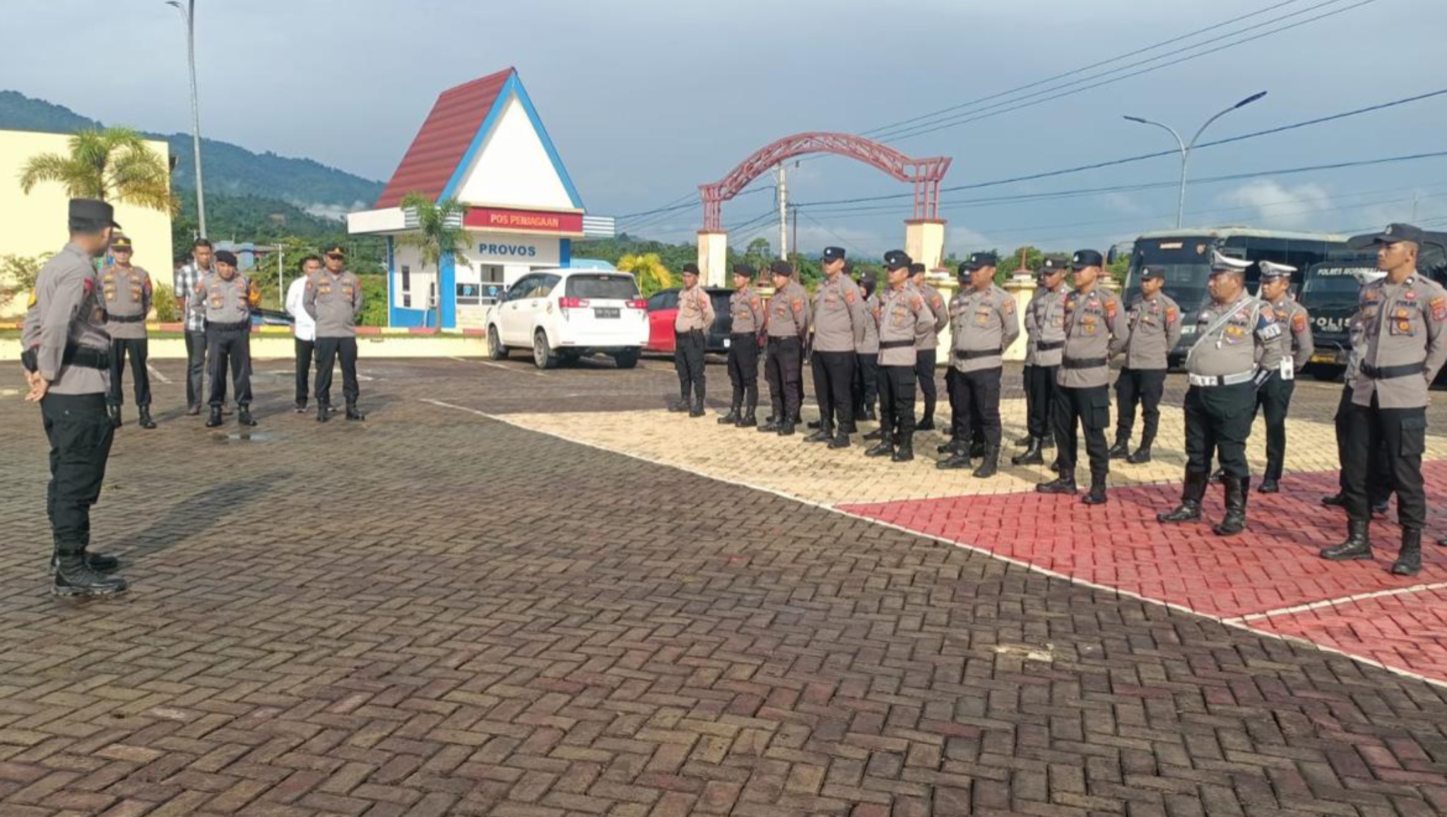 Kawasan Tambang dan Objek Wisata Jadi Fokus Pengamanan 172 Personel Polres Morowali saat Perayaan Tahun Baru Imlek 2025