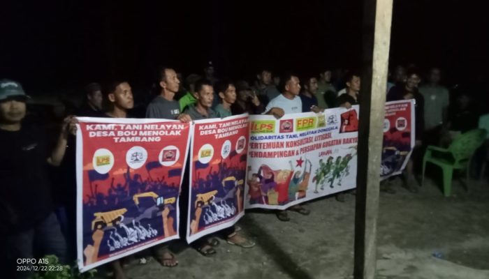Polsek Sojol Diduga Kriminalisasi Anggota FNTB Buntut Penolakan Aktivitas PT RCK di Desa Bou Donggala