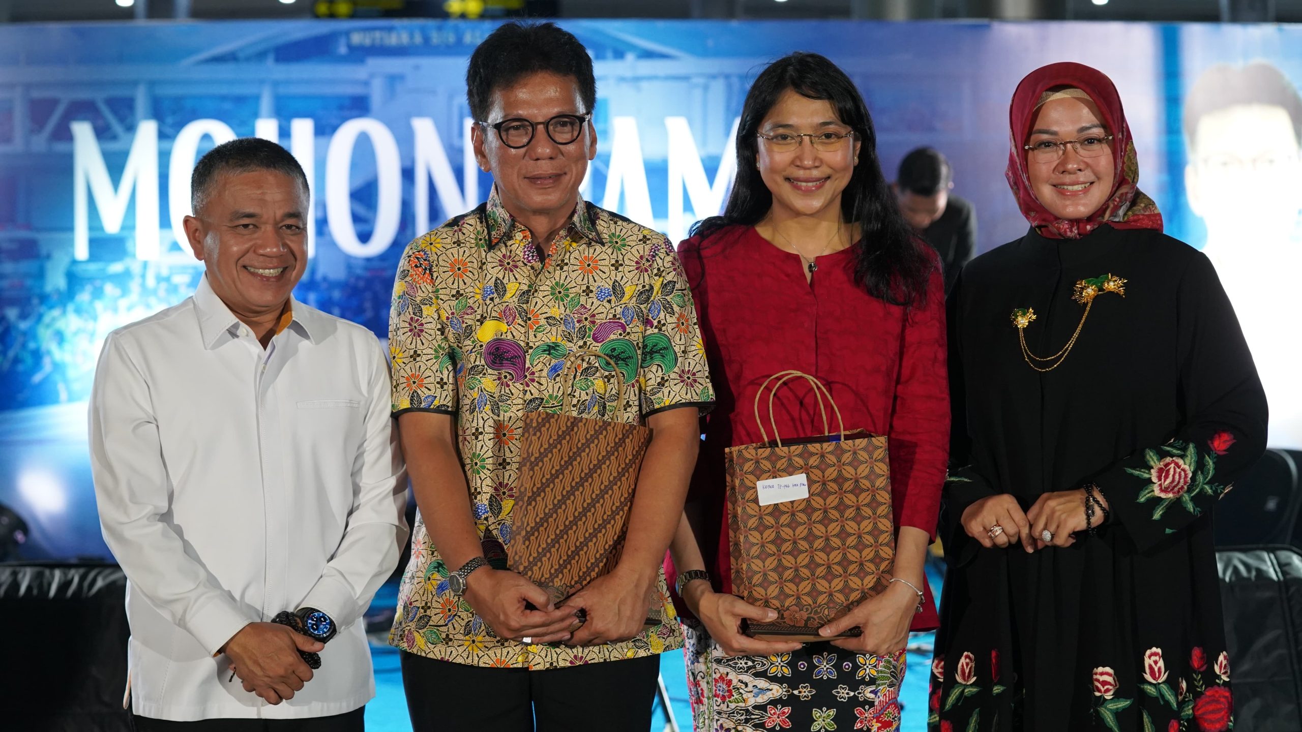 Wali Kota Palu Hadiri Acara Pelepasan Kepala Bandara Mutiara Sis Aljufri Rudi Richardo