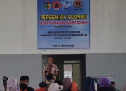 Gudang Peralatan Tanggap Darurat Bencana Bantuan JOCA Diresmikan di Huntap Tondo Palu