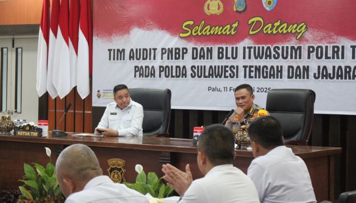 Itwasum Polri Audit Polda Sulteng Terkait PNBP dan BLU, Pastikan Pengelolaan Anggaran Transparan dan Akuntabel