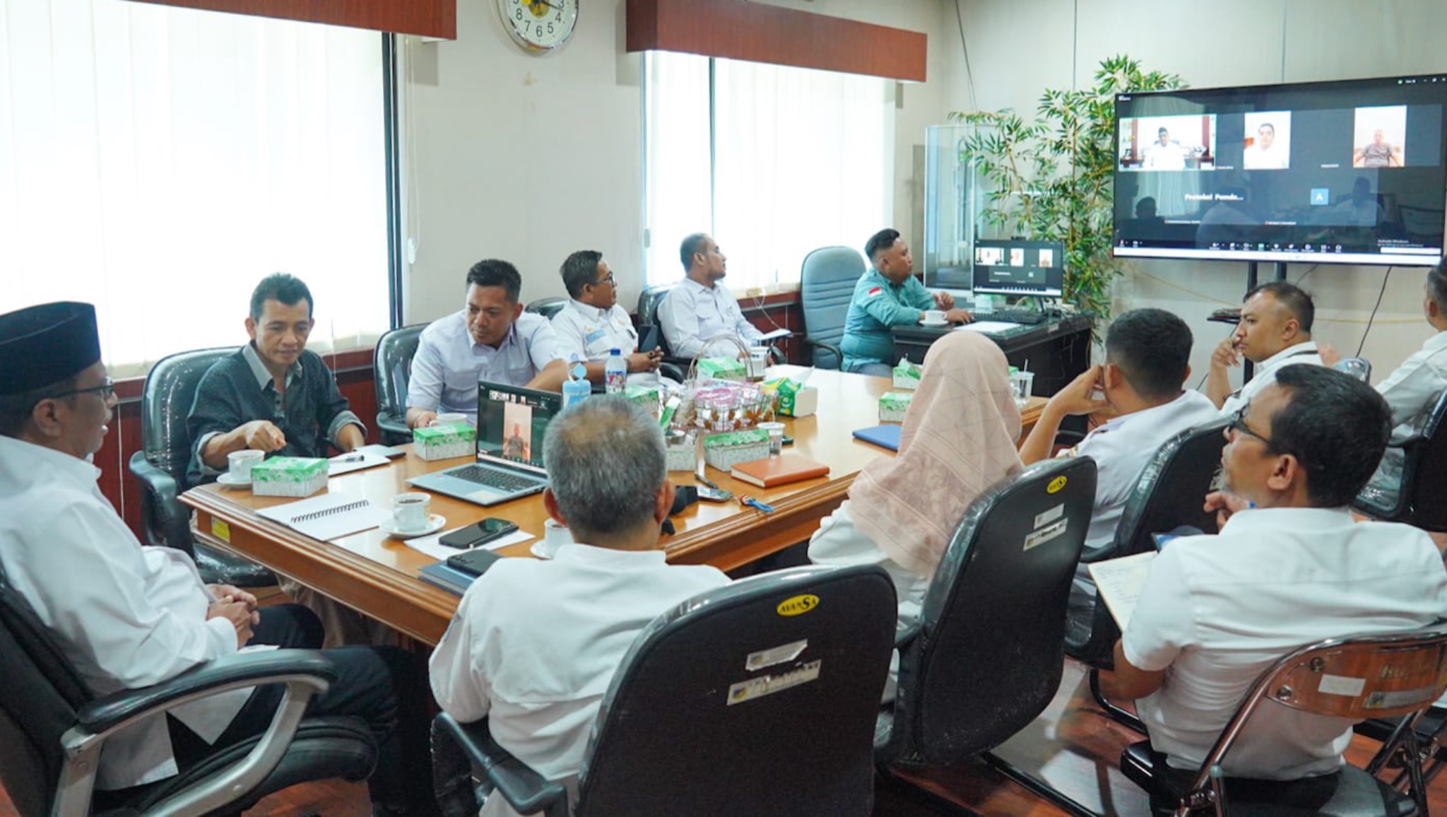 Pemprov Gelar Rapat Persiapan Jelang Pelantikan Gubernur dan Wakil Gubernur Sulteng Terpilih Periode 2025-2030