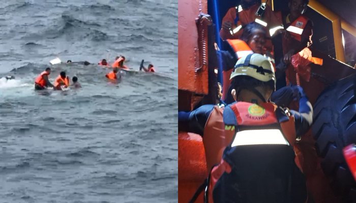 Kronologi KM Fitri 09 Tenggelam di Perairan Selat Makassar, 15 Penumpang Berhasil Dievakuasi Tim SAR Gabungan