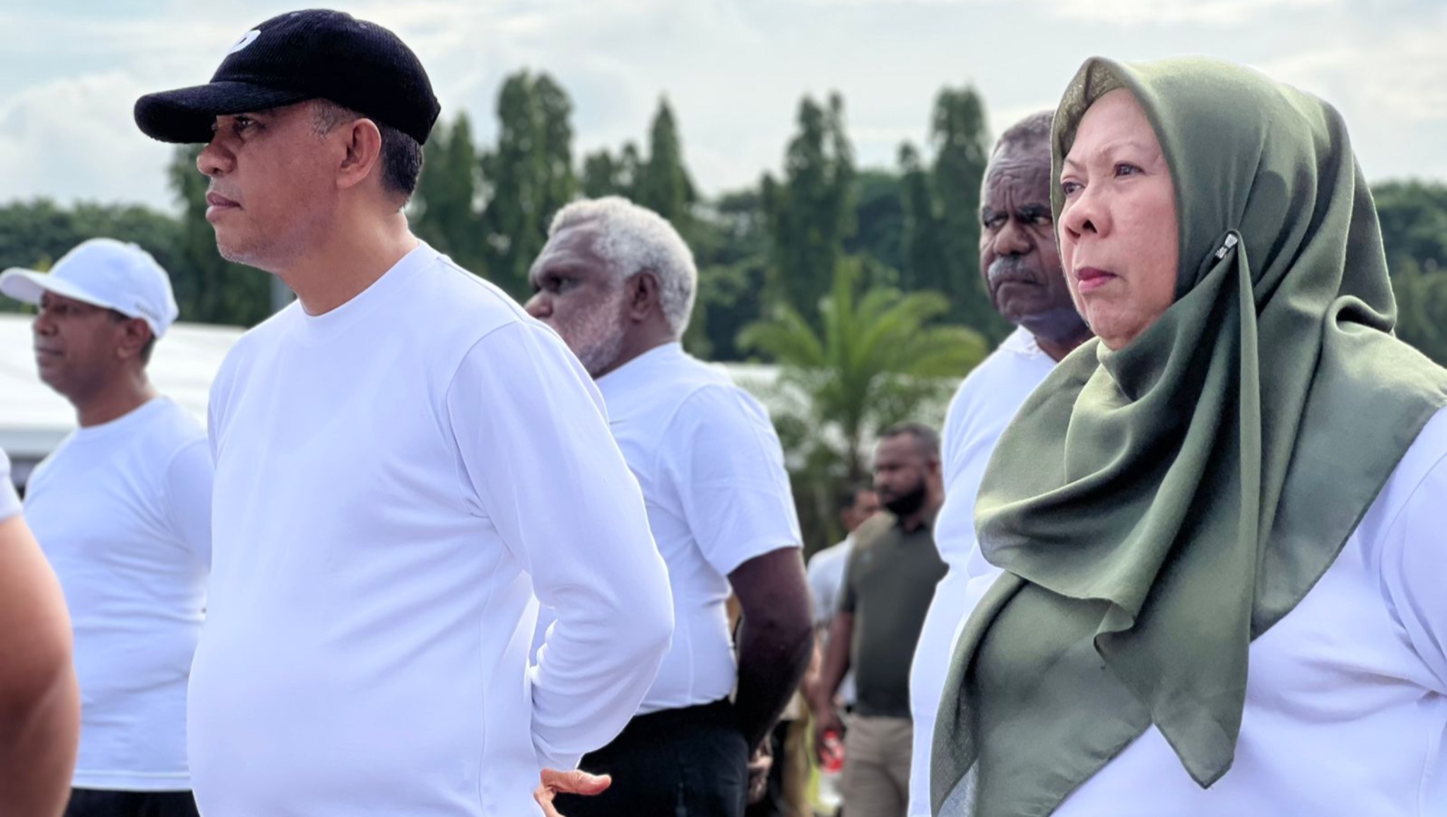 Anwar Hafid dan Reny Lamadjido Ikut Gladi Pelantikan Kepala Daerah di Monas Jakarta