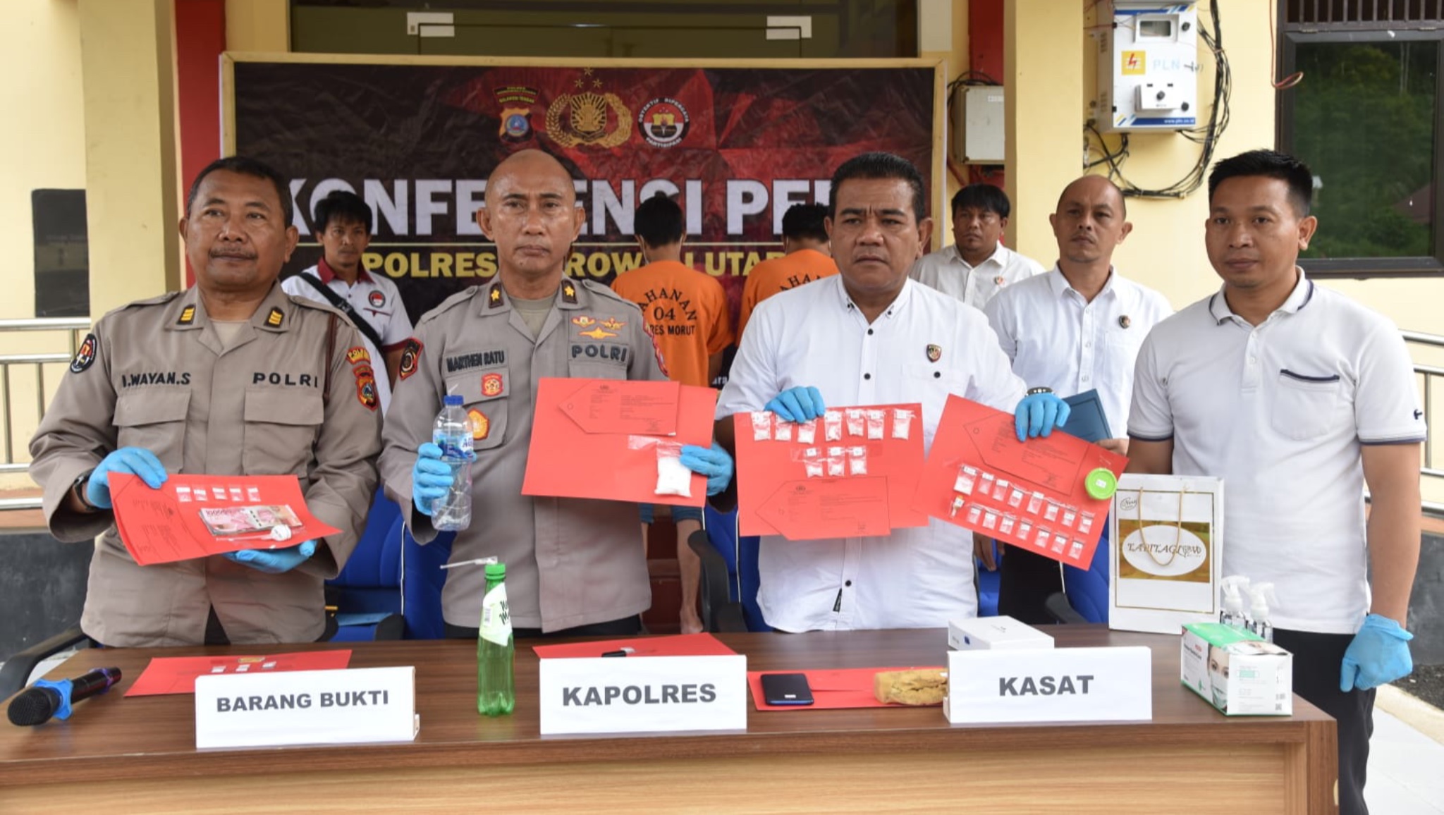 Polres Morowali Utara Tangkap 17 Pelaku Penyalahgunaan Narkoba Sepanjang Januari-Februari 2025